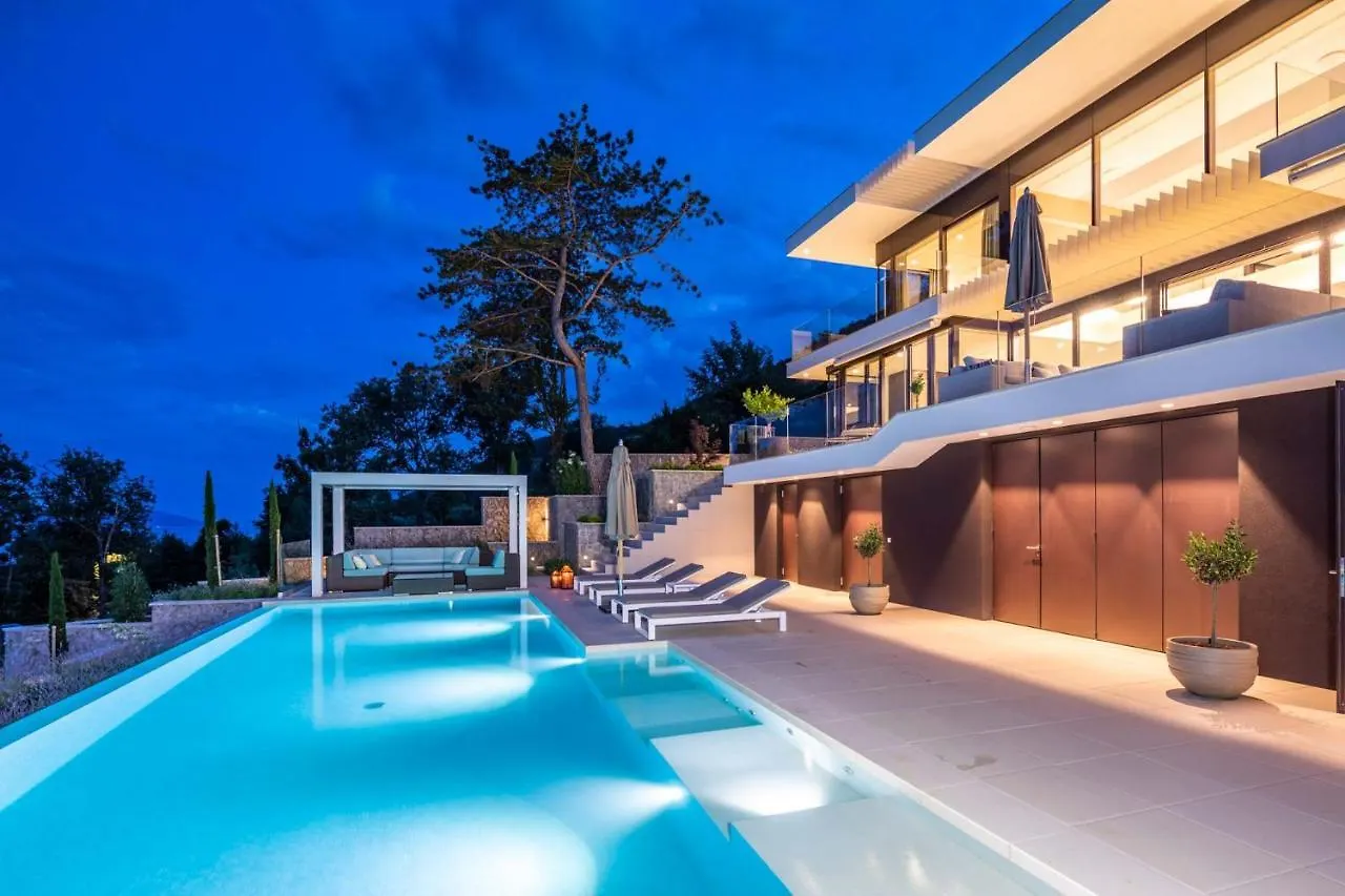 Stunning Kvarner Villa 5 Bedrooms Villa Aura Caesar Stunning Sea Views Private Pool Opatija Medveja 0*,