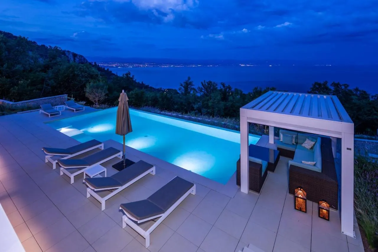 Stunning Kvarner Villa 5 Bedrooms Villa Aura Caesar Stunning Sea Views Private Pool Opatija Medveja