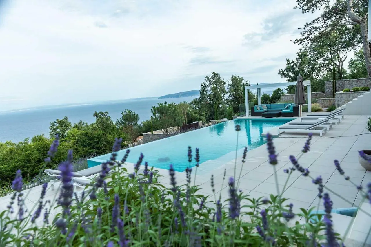 Stunning Kvarner Villa 5 Bedrooms Villa Aura Caesar Stunning Sea Views Private Pool Opatija Medveja