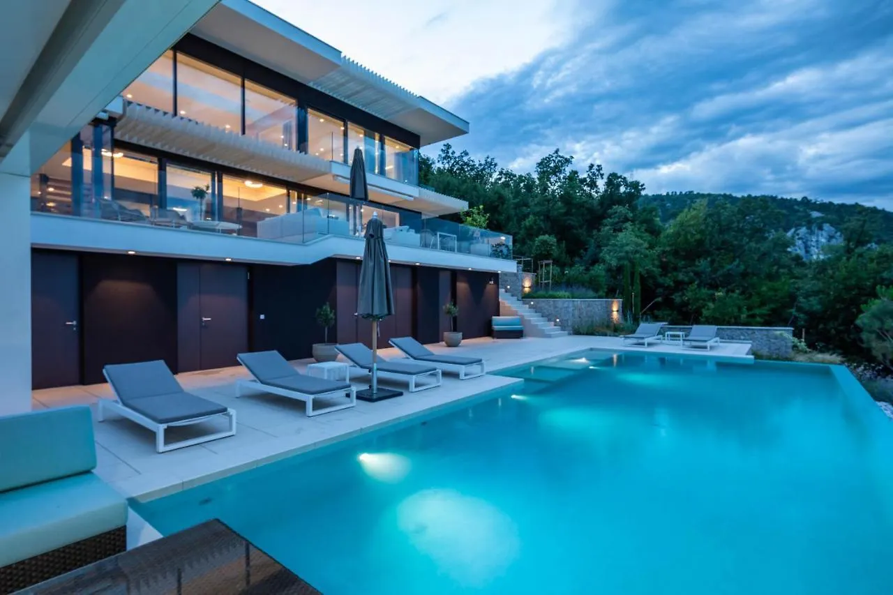 Stunning Kvarner Villa 5 Bedrooms Villa Aura Caesar Stunning Sea Views Private Pool Opatija Medveja