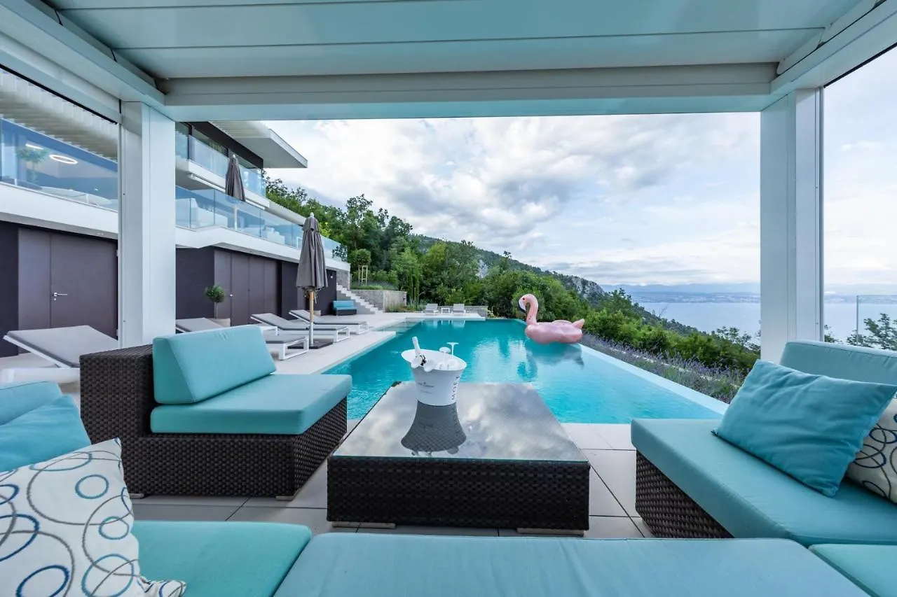 Stunning Kvarner Villa 5 Bedrooms Villa Aura Caesar Stunning Sea Views Private Pool Opatija Medveja