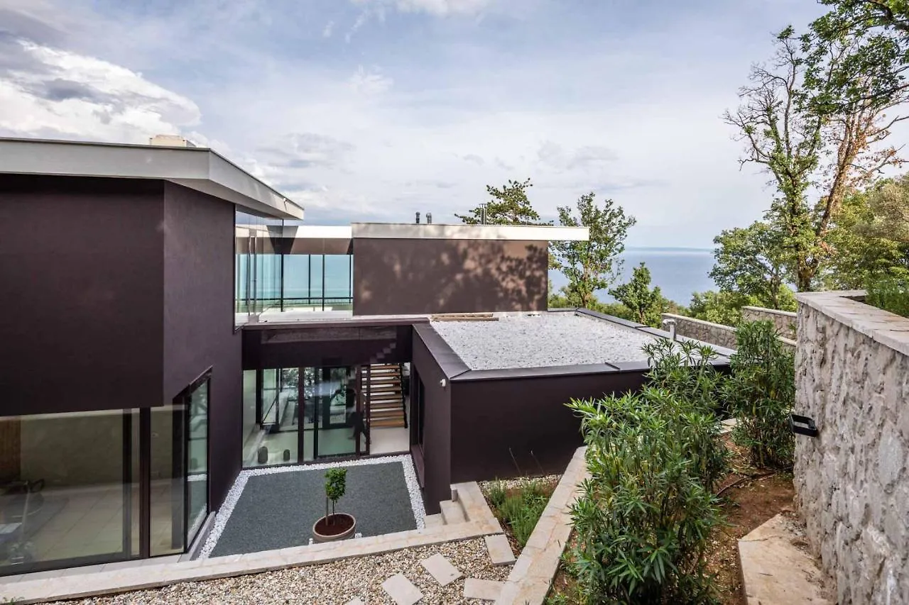 Stunning Kvarner Villa 5 Bedrooms Villa Aura Caesar Stunning Sea Views Private Pool Opatija Medveja Horvátország