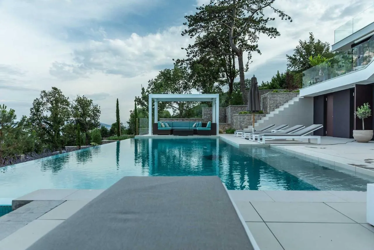 Stunning Kvarner Villa 5 Bedrooms Villa Aura Caesar Stunning Sea Views Private Pool Opatija Medveja