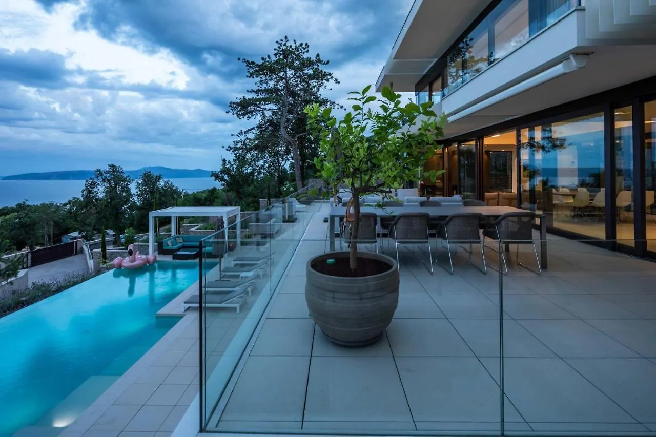 Stunning Kvarner Villa 5 Bedrooms Villa Aura Caesar Stunning Sea Views Private Pool Opatija Medveja