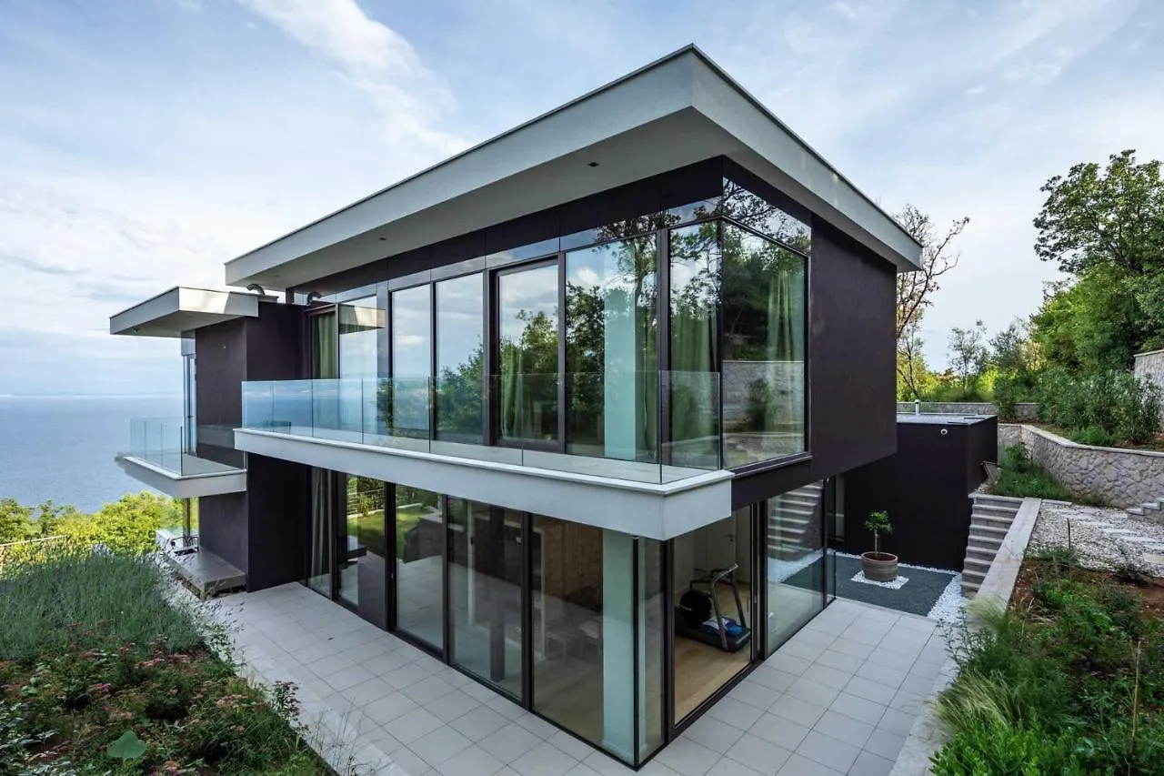 Stunning Kvarner Villa 5 Bedrooms Villa Aura Caesar Stunning Sea Views Private Pool Opatija Medveja 0*,