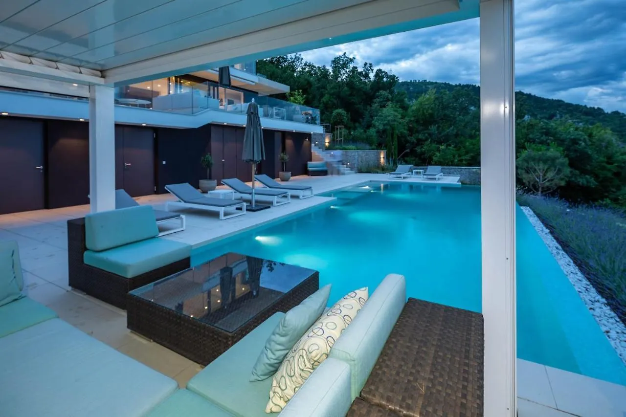 Stunning Kvarner Villa 5 Bedrooms Villa Aura Caesar Stunning Sea Views Private Pool Opatija Medveja 0*,